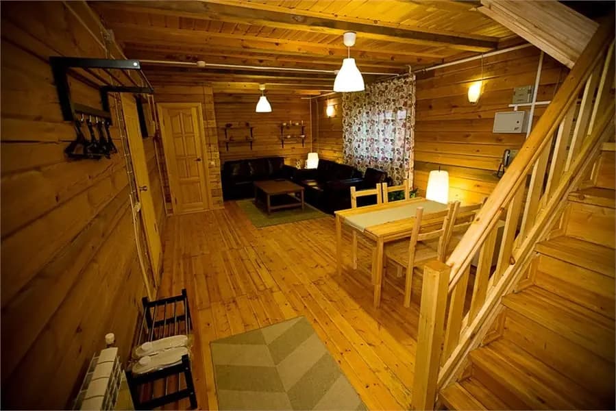 Двухместный Дом Кедровый с Купелью с 2 комнатами фото 3