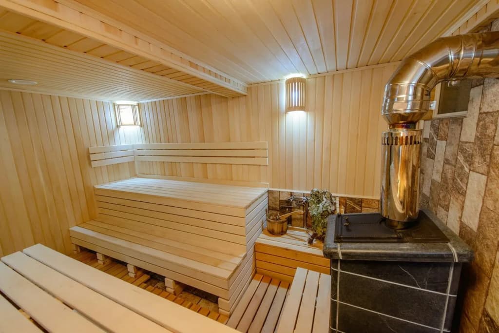 Вилла-СПА Коттедж с баней и подогреваемой уличной купелью фото 6
