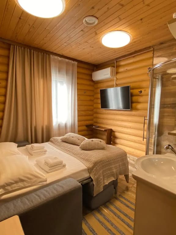 Вилла-СПА Коттедж с баней и подогреваемой уличной купелью фото 2