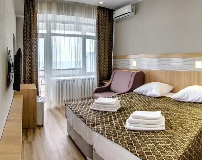 Двухместный номер Юг корпус 7 Comfort с 1 комнатой 2 отдельные кровати фото 3
