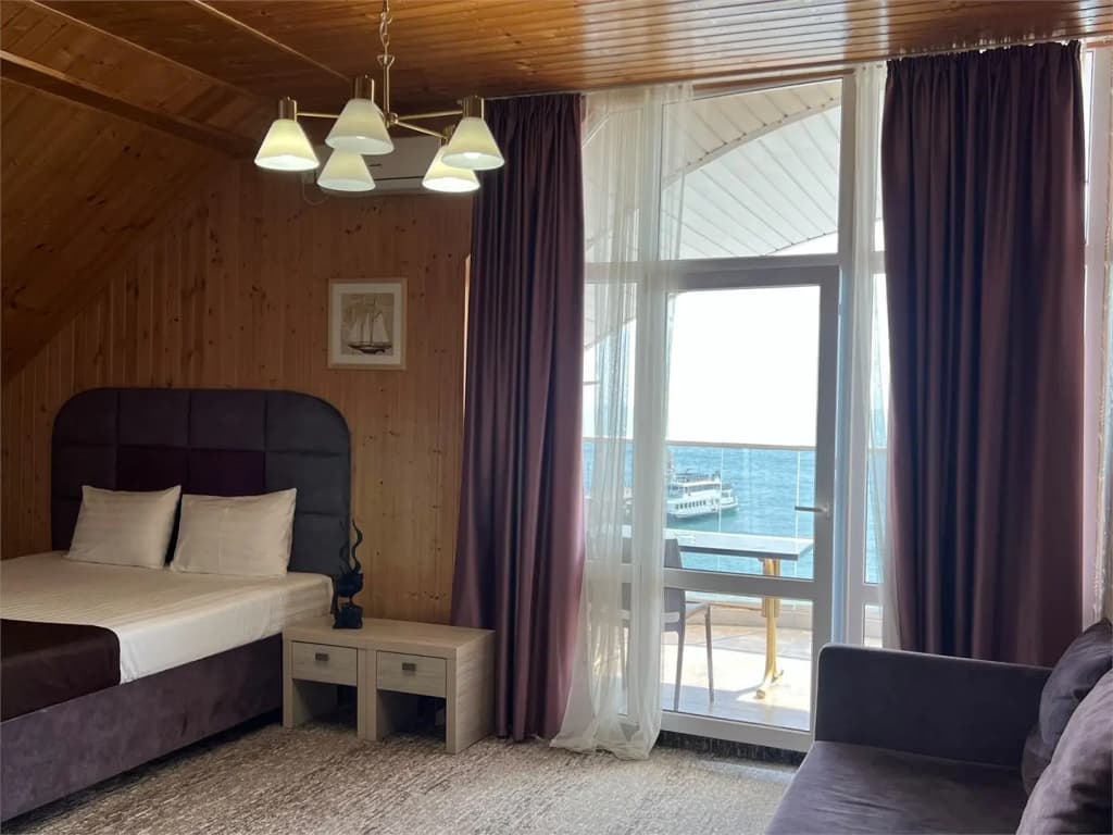 Двухместный номер Comfort с балконом и с видом на море фото 5