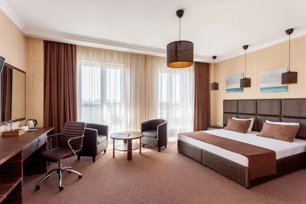 Двухместный номер Comfort двуспальная кровать фото 2