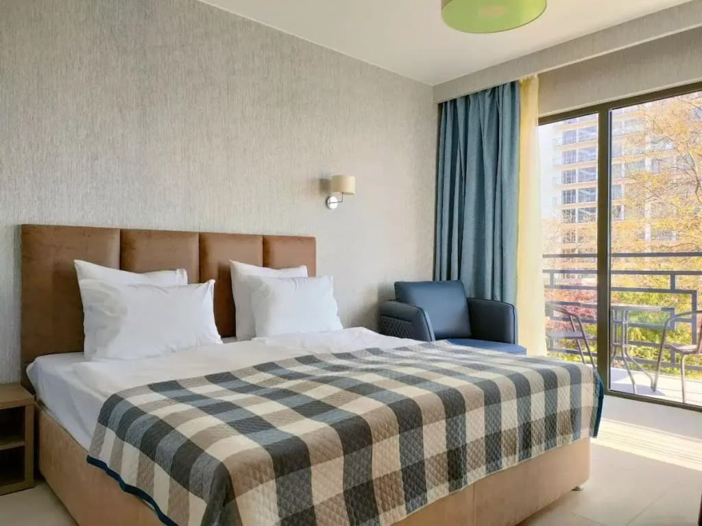 Двухместный номер Deluxe с красивым видом из окна двуспальная кровать фото 1