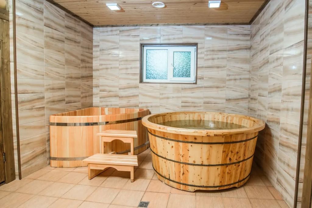 Вилла-СПА Коттедж с баней и подогреваемой уличной купелью фото 4