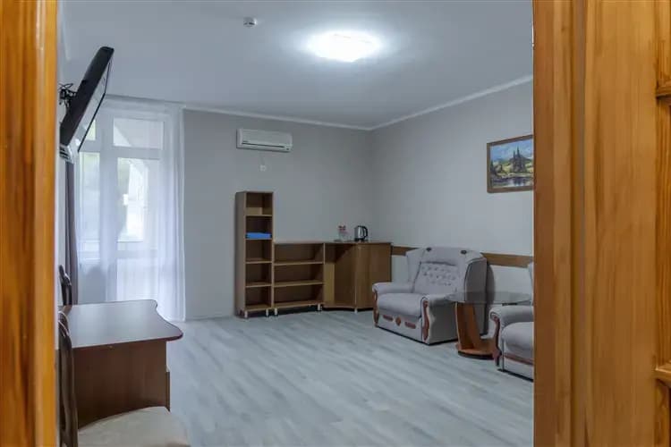 Двухместный номер Комфорт двуспальная кровать фото 9