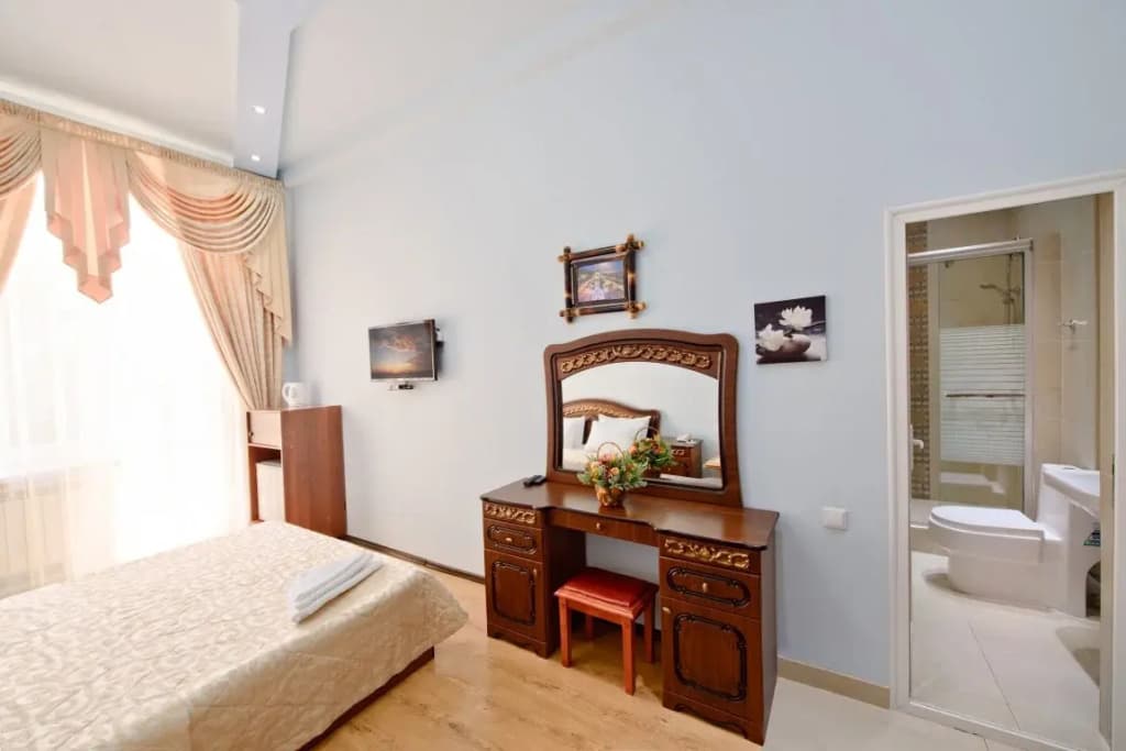 Двухместный номер Standard с балконом двуспальная кровать фото 4