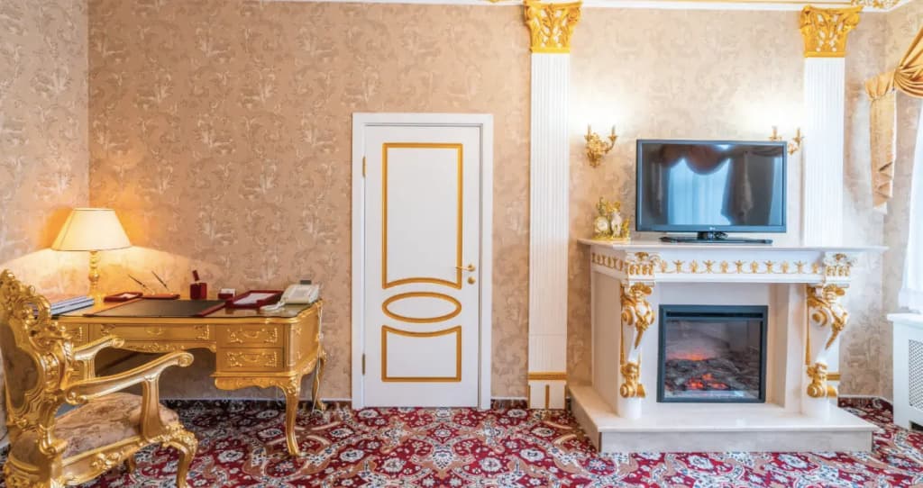 Двухместный люкс «Генеральский» двуспальная кровать фото 3