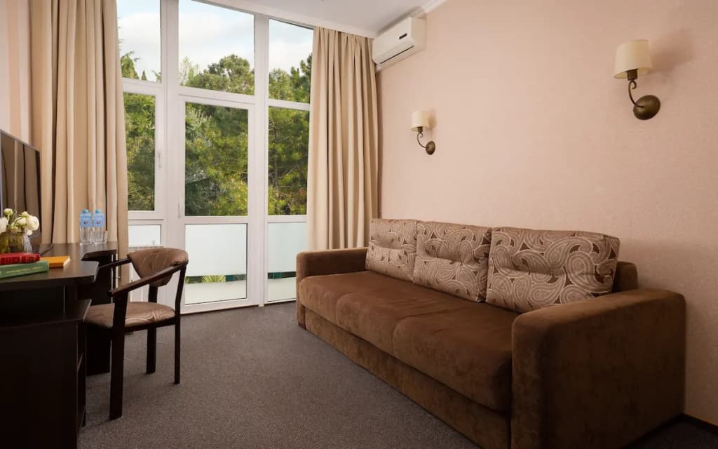 Четырёхместный семейный номер Comfort с 2 комнатами фото 4