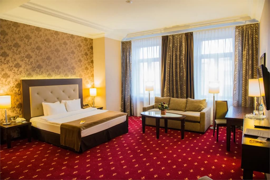 Двухместный номер Deluxe двуспальная кровать фото 3