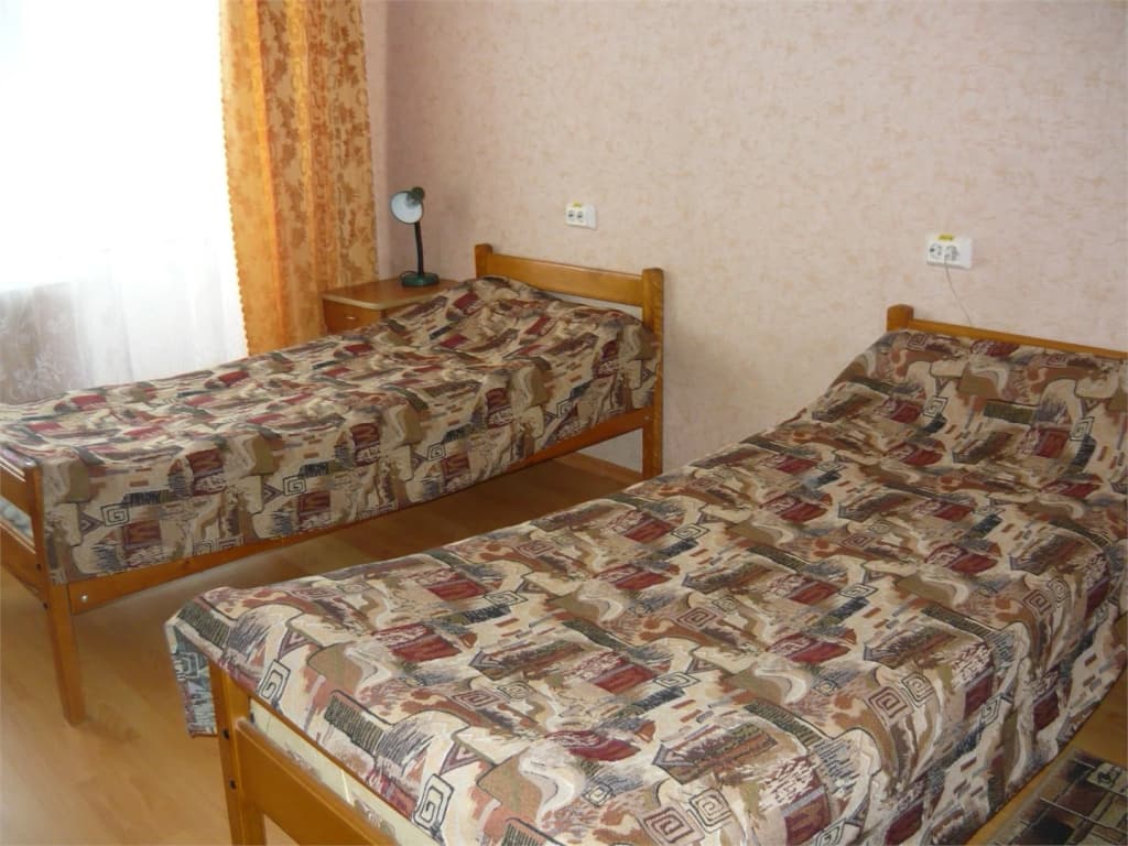 Двухместный номер Эконом с балконом (2 отдельные кровати)
