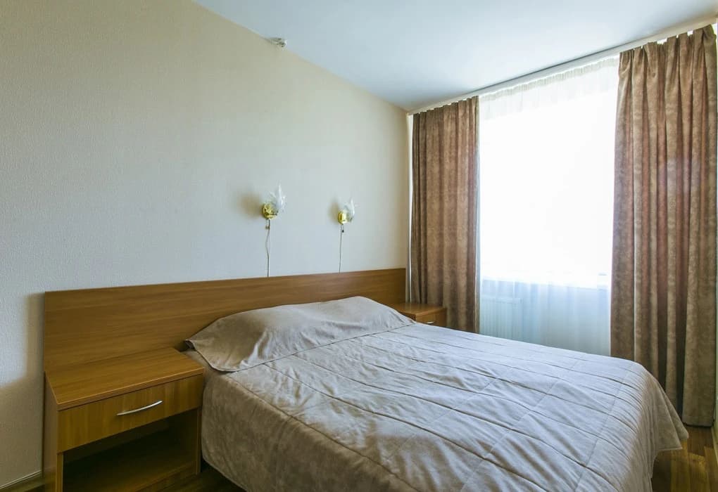 Двухместный номер Prestige Comfort с 2 комнатами с балконом двуспальная кровать